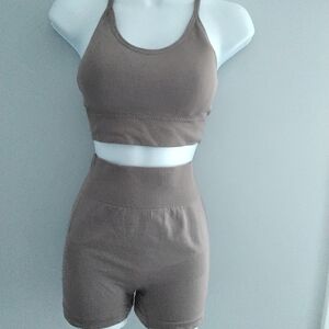 Women's Tan Sport Set